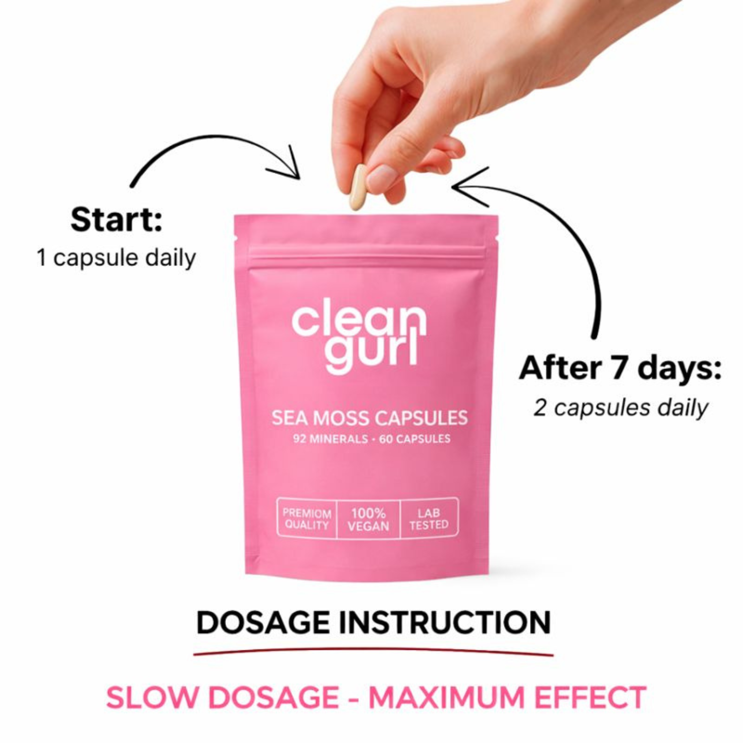 Clean Gurl Seamoss Capsules